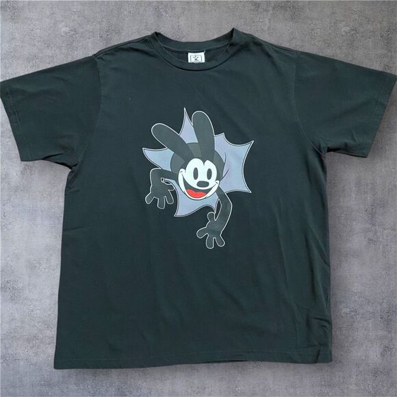 Disney Other - Disney 100 Anniversary Oswald The Lucky Rabbit Black Graphic Tee Men's Size XL
